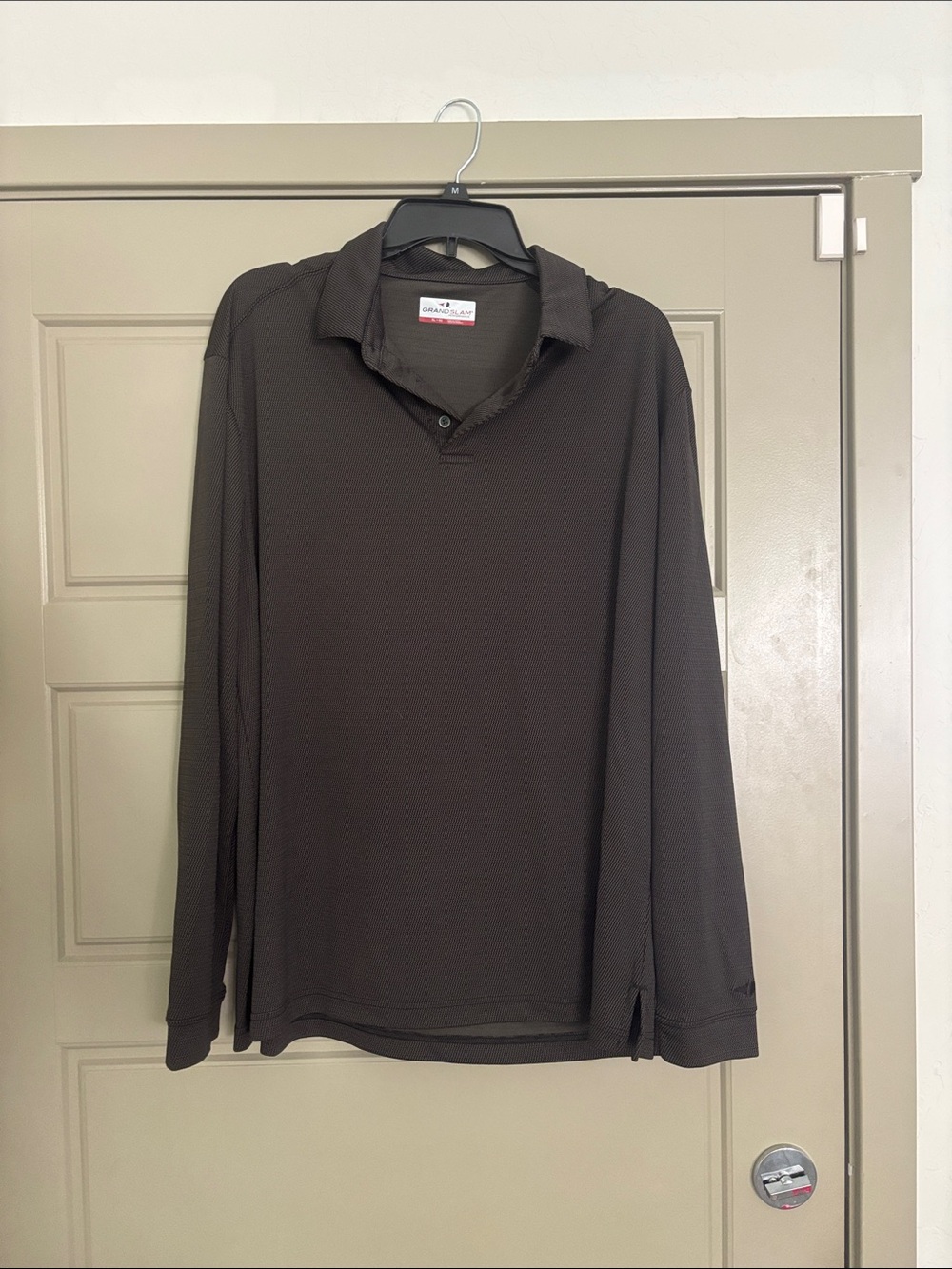 Long Sleeve Polo Shirt - Grand Slam size XL